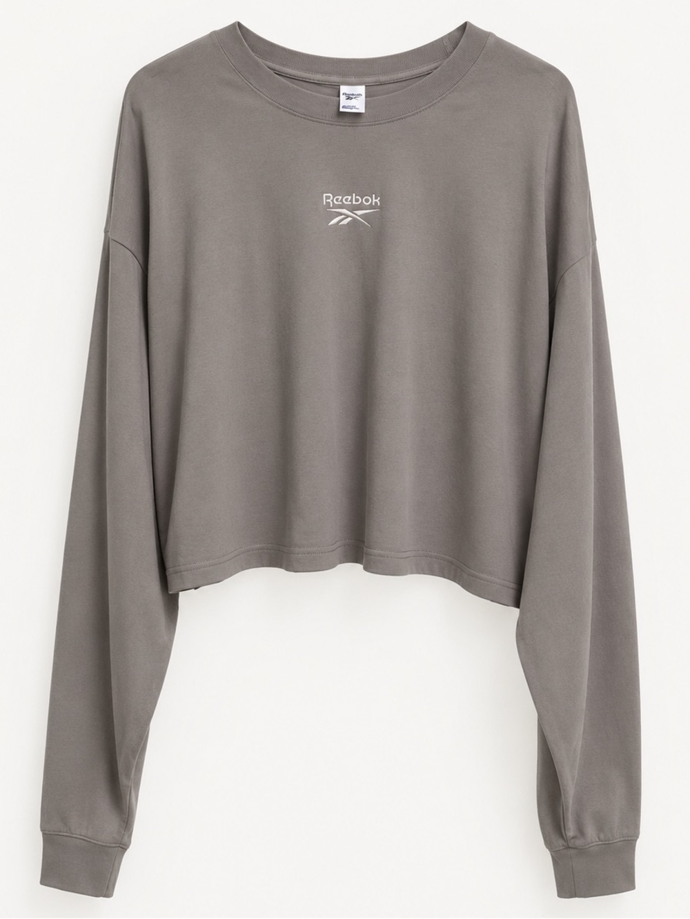 Reebok Cropped Long Sleeve, Size Medium